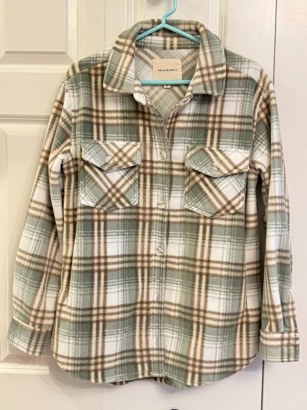 Thread & Supply Flannel Plaid Shacket